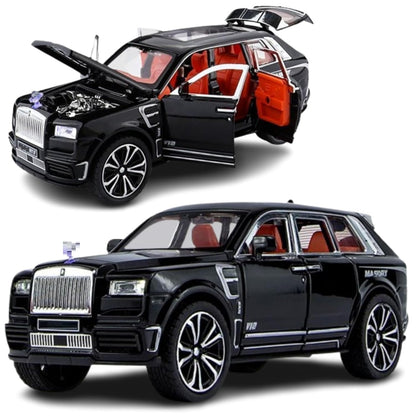 GenzToy™ Rolls-Royce Cullinan 1:32 Die-Cast Metal Model Car with Lights, Sound & Pull Back Action
